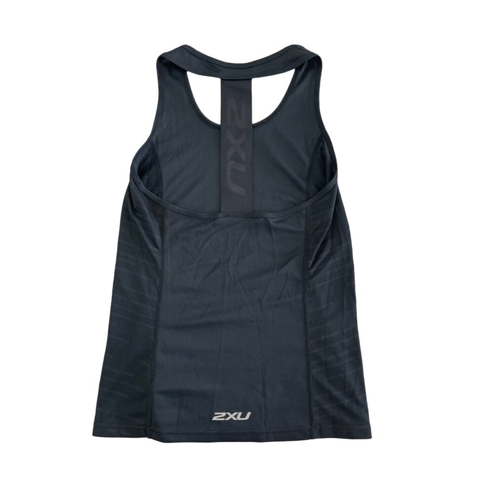 2XU Women's XVENT Sleeveless Tank Black T-Back Reflective Size XS $40 - Picture 9 of 10